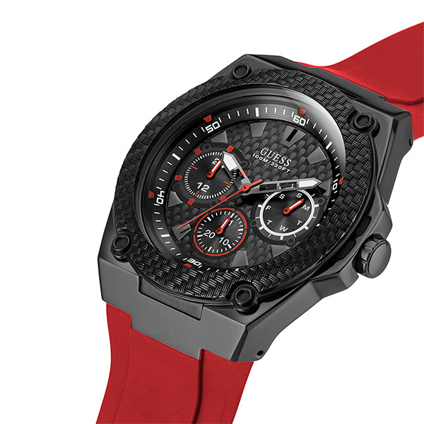 Men's Analog Quartz Silicone Strap Watch - W1049G6